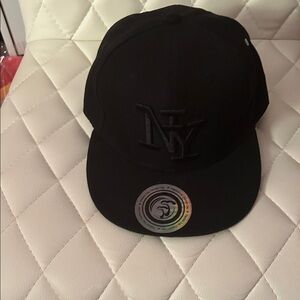 Classic Black NY Logo Cap